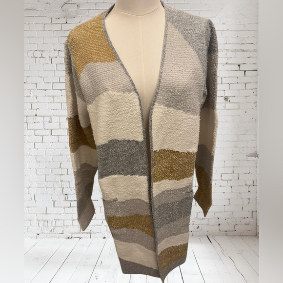 Fortune Ivy Long Chenille Sweater Large NWT Luxe Cozy Knit Soft Stretch Comfort - Picture 1 of 5